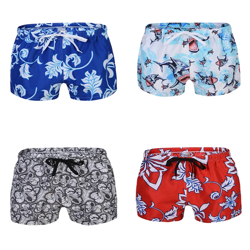 Мужские плавки сексуальные мужские шорты летние пляжные шорты купальные мужские шорты-боксеры Бермудские плавки