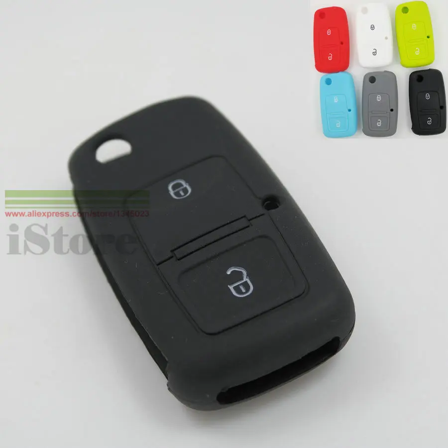 1 шт. 2 кнопки Ключа Автомобиля чехол для VW Volkswagen Golf MK4 Бора Passat Polo Touran Кэди Jetta Sharan |