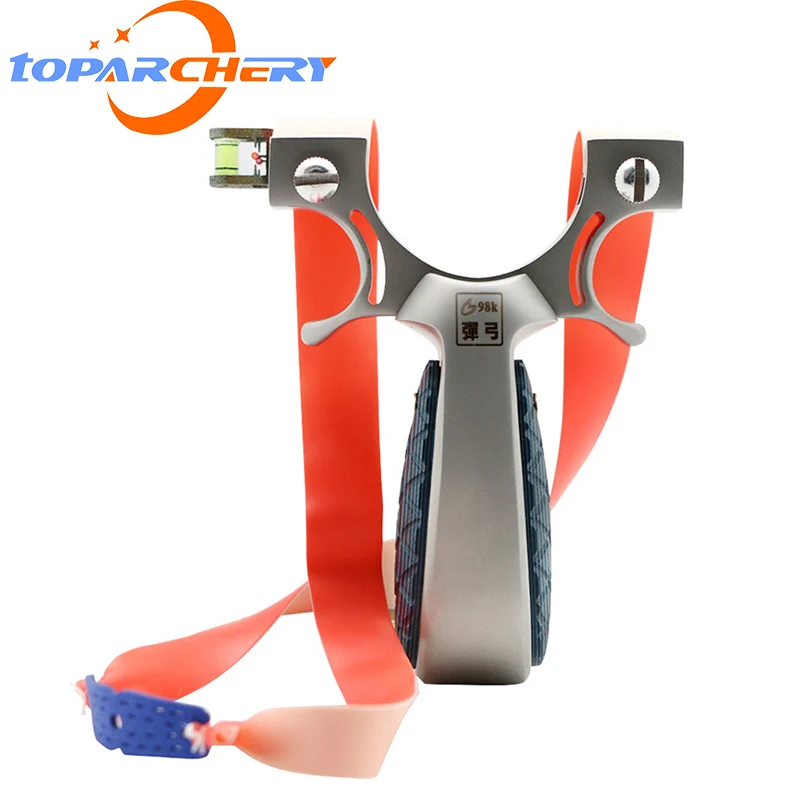 

Toparchery Slingshot Catapult Hunting High Quality Stainless steel With Rubber Band Outdoor Shooting Game sling shot