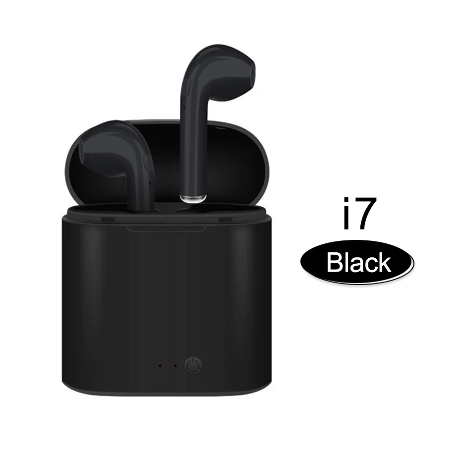 

i7 i7s TWS Mini Wireless Bluetooth Earphone Stereo Earbud Headset With Charging Box Mic Headphones For iphone 7 8 Samsung Xiaomi