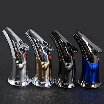 

Torch Turbo Lighter Gas Lighter Blue Flame Electronic LighterS Butane Spray Gun 1300C Advanced Cigar Cigarettes Lighter