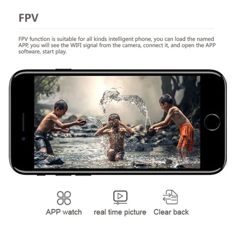 

4CH UAV Drone HD Camera Height Remote Control Wifi Version Toys for Students Teenagers SMN88