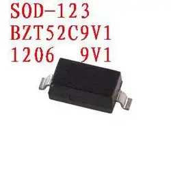 Бесплатная доставка стабилитрон bzt52c9v1 SOD-123 100 шт