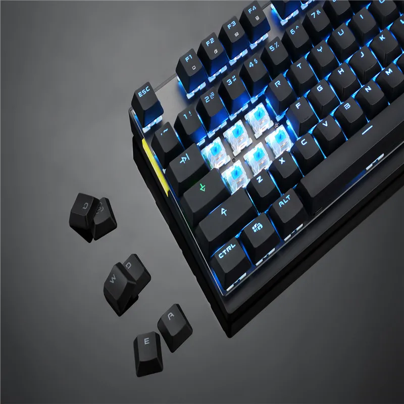 Motospeed GK82 2.4G Wireless Gaming mechanical keyboard Dual Mode 87 key mini keyboard LED Backlit usb Receiver