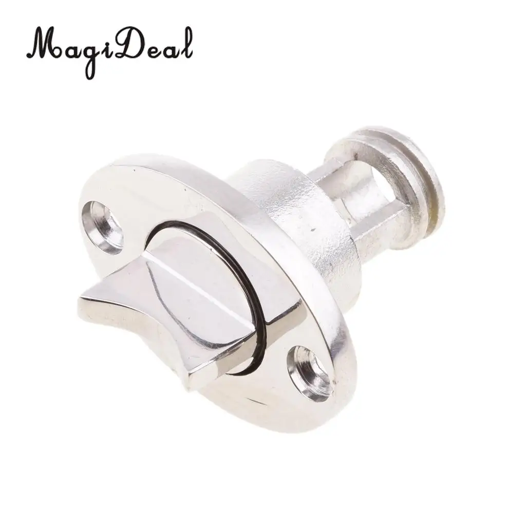 Perfect Oval Garboard Drain Plug Stainless Steel Boat Fit Thread 3/4'' Great