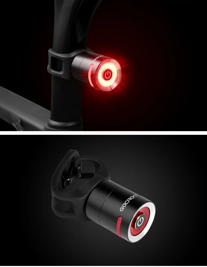 Gaciron водонепроницаемый велосипедный светильник USB Перезаряжаемый светодиодный велосипедный задний светильник s велосипедная сигнальная лампа велосипеда лампа зажим аксессуары для велосипеда