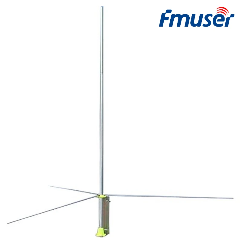 FMUSER 1/2 волна GP200 Антенна Оптовая Продажа Профессиональный FM антенна BNC SL16 с 8 м