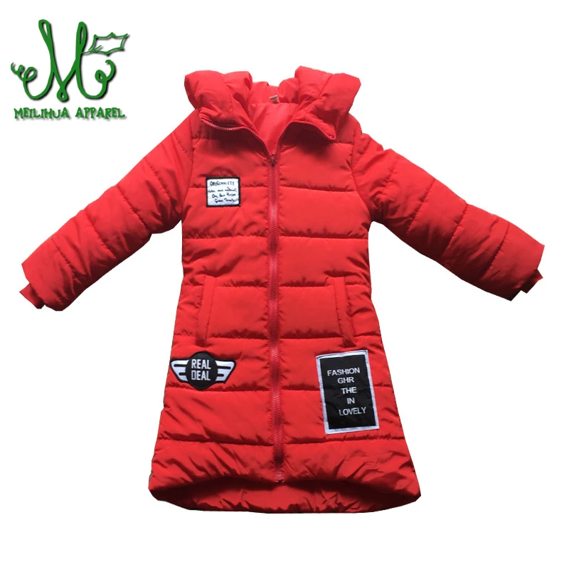 Winter Jacket For Girls Children Fur Hooded Thick Warm Parka Outerwear Teenage Coats Ski Jumpsuit Kids Russian Winter clothing cartoon rabbit winter girls parka coats thick warm hooded children outerwear 5 14 years teenage kids sweater coat for girls