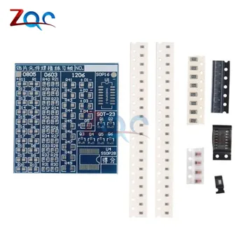 

SMT SMD Resistance IC Chip Electronic Component Welding Practice Board Soldering Practice DIY Kit Learning Kit