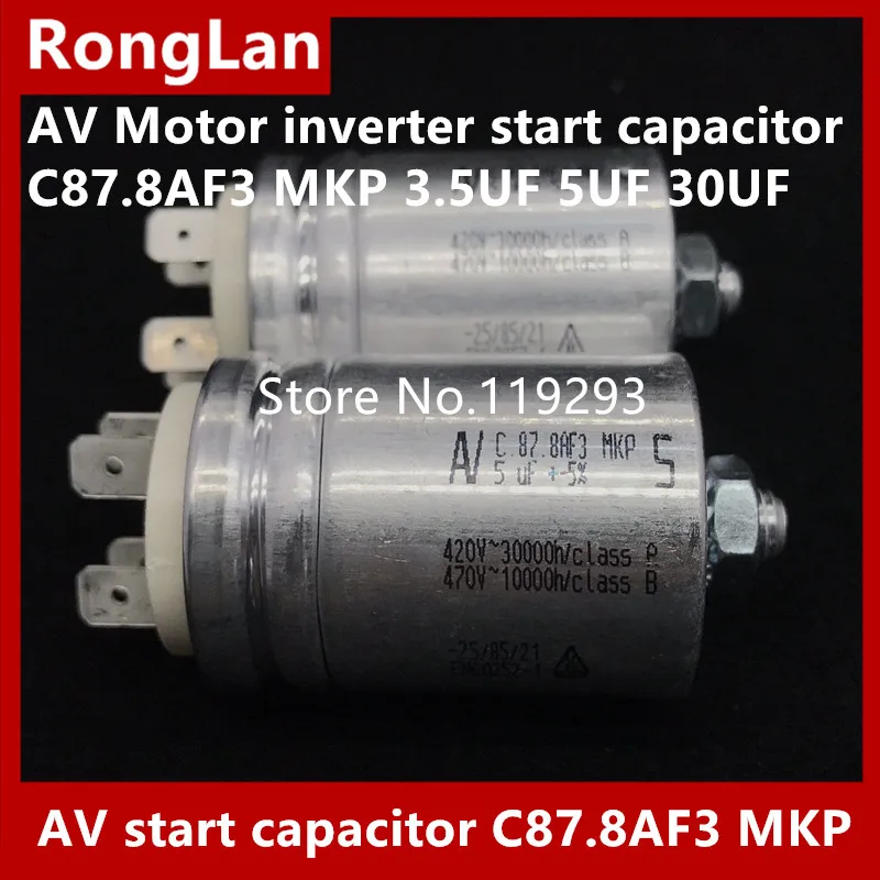 [BELLA] [New Original] Arcotronics AV Motor inverter start capacitor  C87.8AF3 MKP 3.5UF 5UF 12UF 30UF 5% 500v