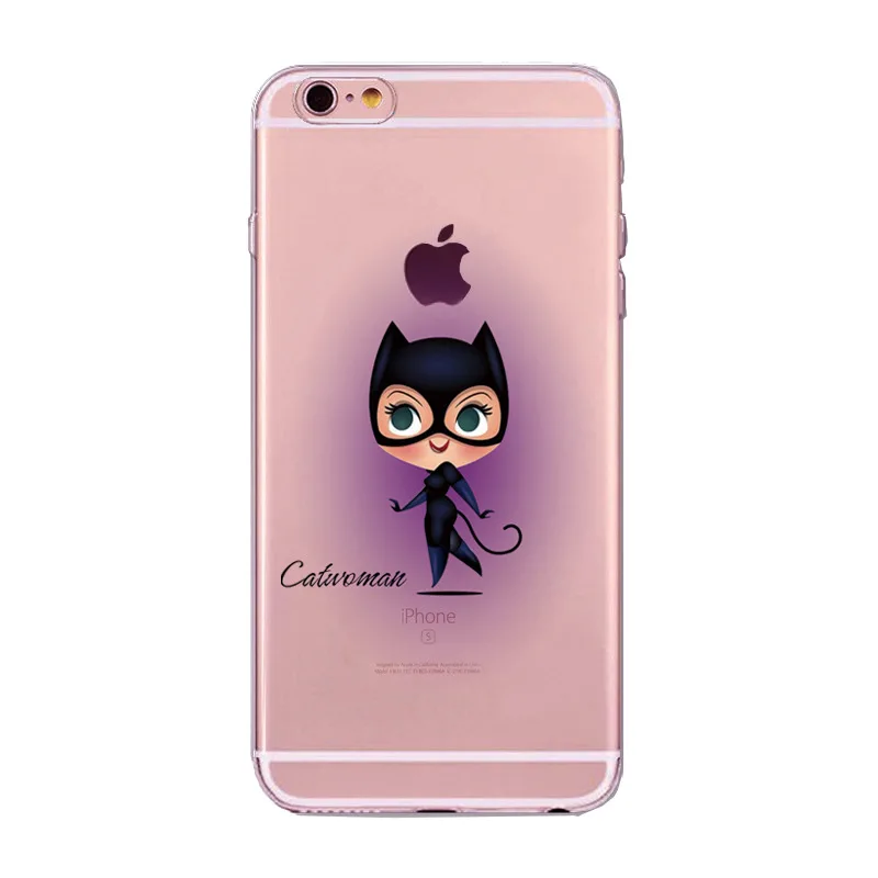 Прозрачный мягкий пластиковый чехол для задней панели телефона iPhone6/6s/6 plus/6s