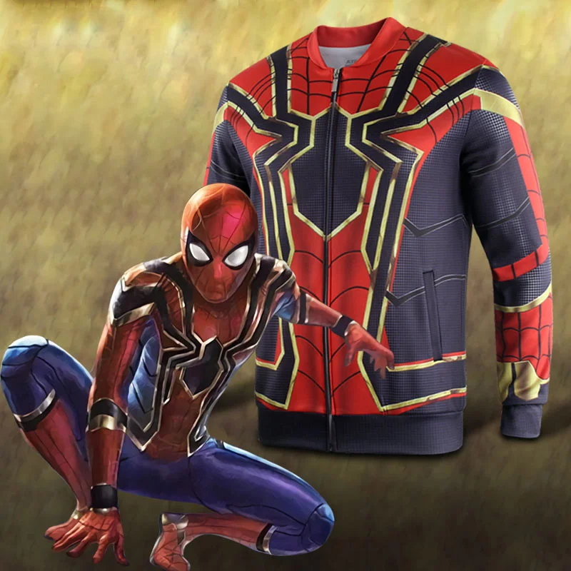 hoodie avengers wish Cosplay Infinity 2018 Jacket Avengers HOODIE War Spiderman