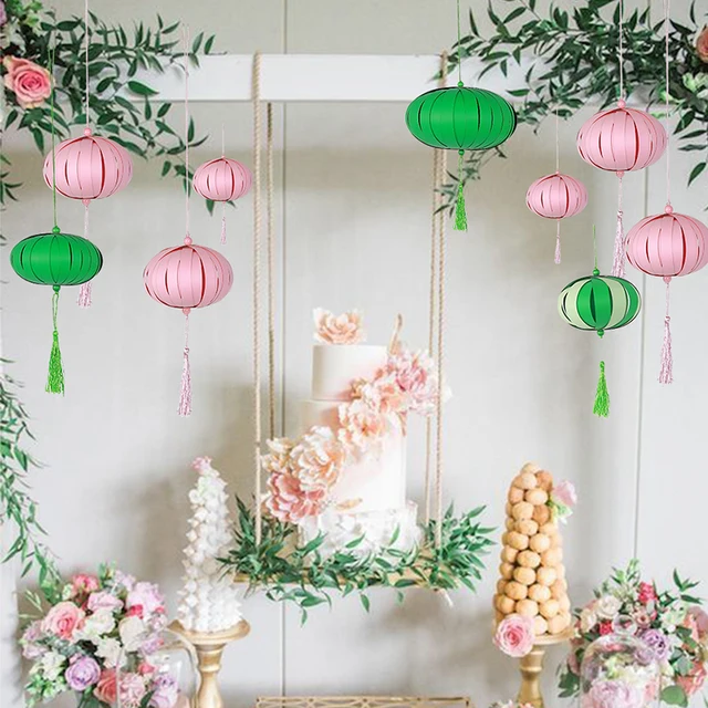 chinese paper diy round