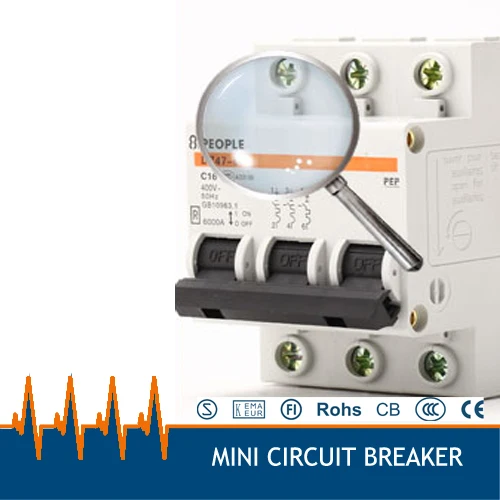 DZ47 63 16A AC380v 3 фазная защита от перегрузки мини автоматический выключатель|circuit