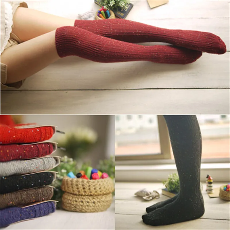 1pair Women Fashion socks Autumn winter long Knee Thick socks Women's Cotton Thigh High Sexy Socks Winter Boot Socks Wholesale 1pair Women Fashion socks Autumn winter long Knee Thick socks Women's Cotton Thigh High Sexy Socks Winter Boot Socks Wholesale