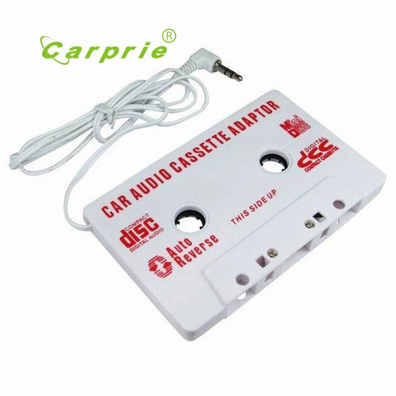 Авто универсальный автомобильный Кассетный аудиоадаптер стерео конвертер для Iphone Ipod MP3 AUX CD 3,5 мм авто-Стайлинг 18Mar 27