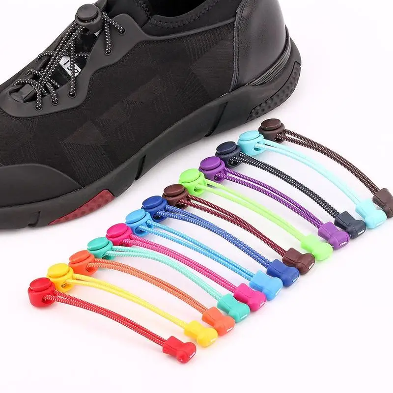 

Color loose tight lazy shoelaces tieless shoelace buckle colorful lazy silicone shoelace sports mountaineering lazy shoelaces