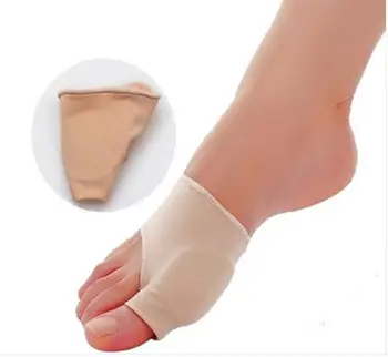 

2pcs/lot Stretch Nylon Great Toe Cyst Foot Care Tool , Hallux Valgus Guard Cushion Bunion Toe Separator Free shipping