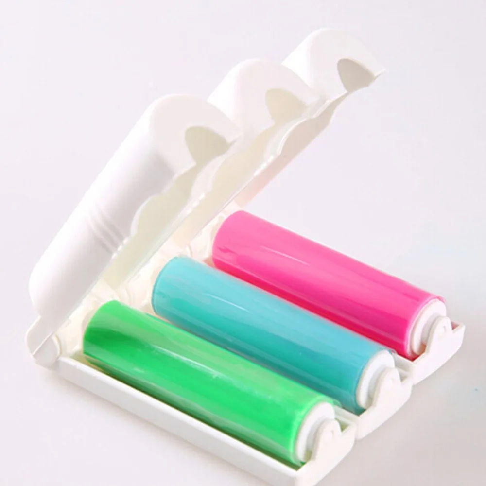 

2018 Folding Washable Sticky Duster Picker Cleaner Lint Roller Mini Clothing Removal Travel Device Pet Hair Remover Brushe