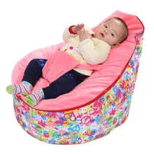 Comfortable Baby Chair Kids Baby Seat Bean Bag Chairs for Kids Baby Sofa Lazy Sleeping Bean Bag Multifunctional Lounge Chair