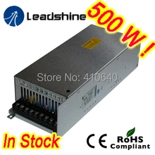 Бесплатная доставка Leadshine RPS608-L 60 В ПОСТОЯННОГО ТОКА/8.5A Стабилизированный Импульсный Источник Питания с 85-132 В ПЕРЕМЕННОГО ТОКА