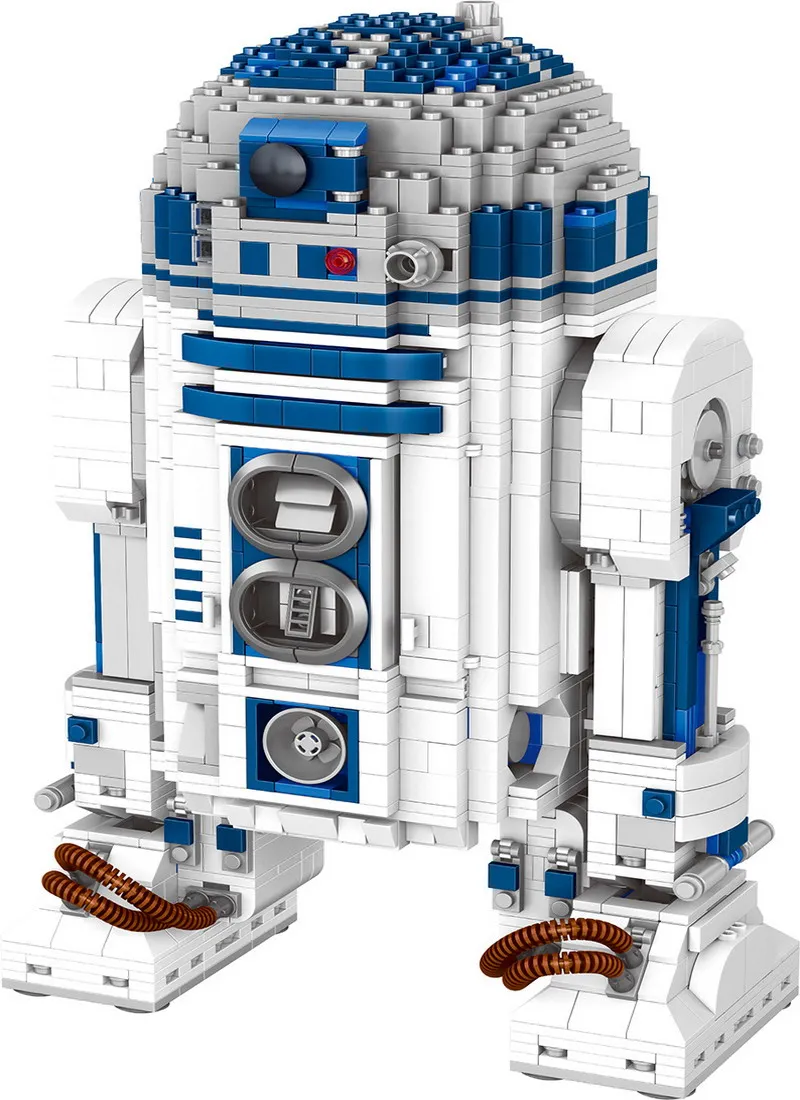 

05043 Genuine Star Series The R2 Robot Set D2 Out of print Building Blocks Bricks Toys 10225 wars birthday christmas gifts