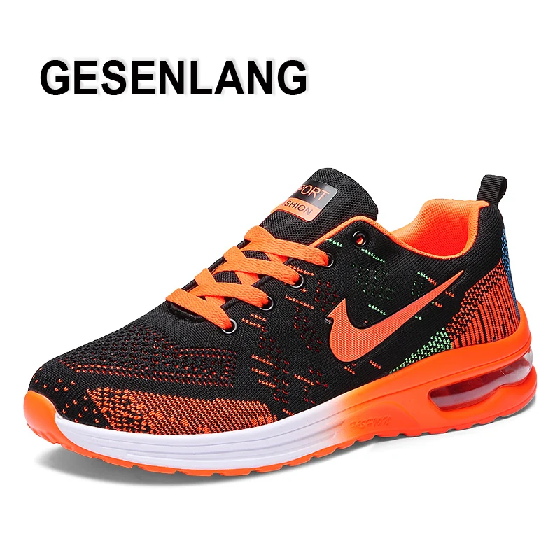 New Sneakers For Men/Women Running Shoes Shock-proof Air Cushion Light Sports Sneakers Breathable Outdoor Tourism Walking Shoes