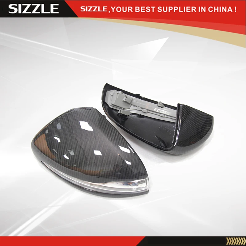 

Replacement Carbon Fiber Mirror Cover for5 Mercedes LHD C Class W205&GLC Class X205&S Calss W222&E Class W213 2014 2015 2016
