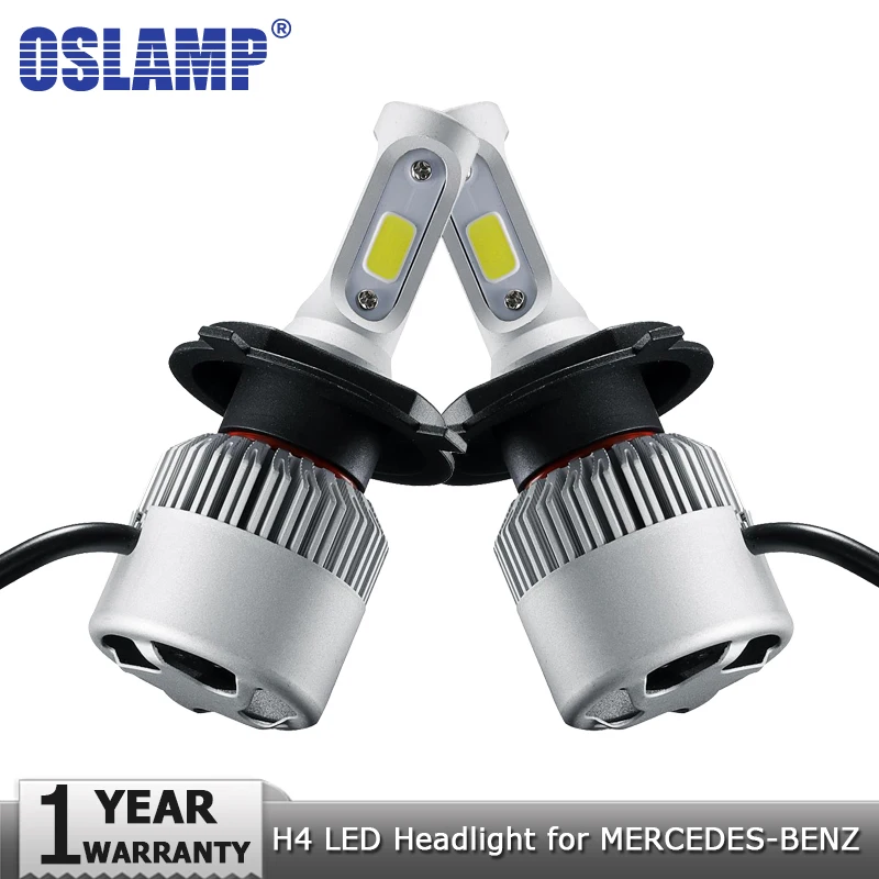 Oslamp H4 Hi lo 72 Вт 8000lm Автомобильные светодиодные лампы для фар 12 В фары MERCEDES-BENZ S600SEL