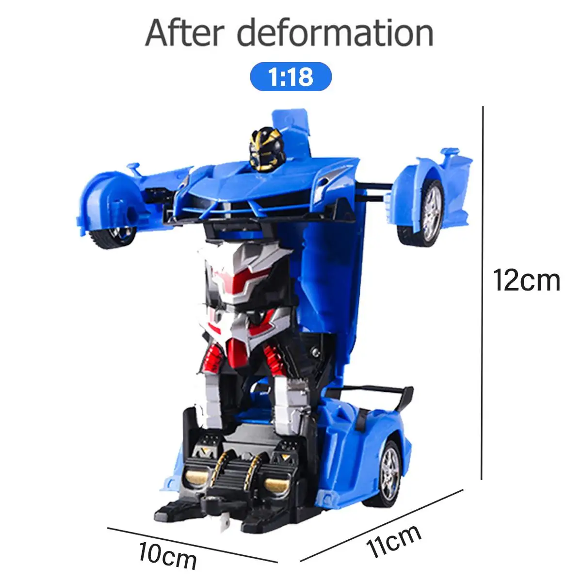 1:18 пульт дистанционного управления трансформатор жестовое зондирование rc автомобиль роботы-трансформеры модели столкновения ручной деформации RC автомобиль подарок игрушка