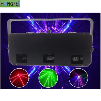 

3 head laser light beam laser light dmx R / G / RGB(Optional) professional stage laser equipment new %