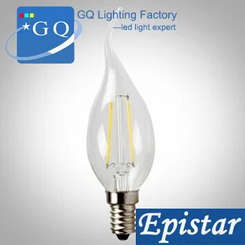 US $1.397.00 2W E14 LED candle Light 110v 120v 220v 230v 240v LED Filament Light led tungsten lamp lighting spot light