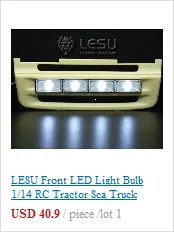 LESU Светодиодный прожектор Toplight 1/14 RC Tmy R620 R470 модель трактора Sca грузовик TH11433