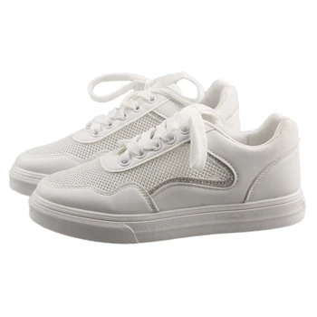 

Shoes women 2019 summer new fashion wild flat shoes breathable mesh surface hollow mesh flat sports shoes