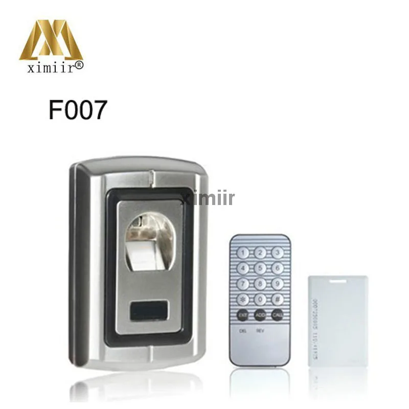 Us 79 9 6 Off 1000 Users Fingerprint Door Lock System Fingerprint And Smart Card Access Control Panel System F007 With 125khz Rfid Card Reader In