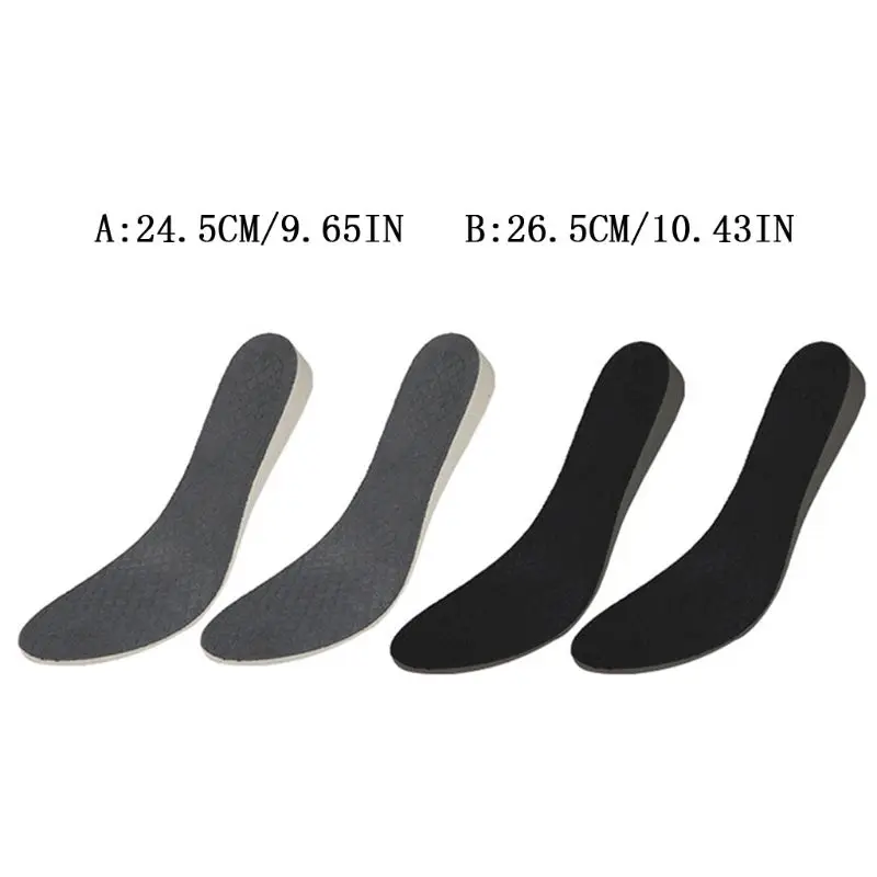 

Shoe Pad 2.5cm Heightening Insole Sports Shoes Sneakers Women Men Invisible Heel Heighten Pads Cushion Breathable Soft