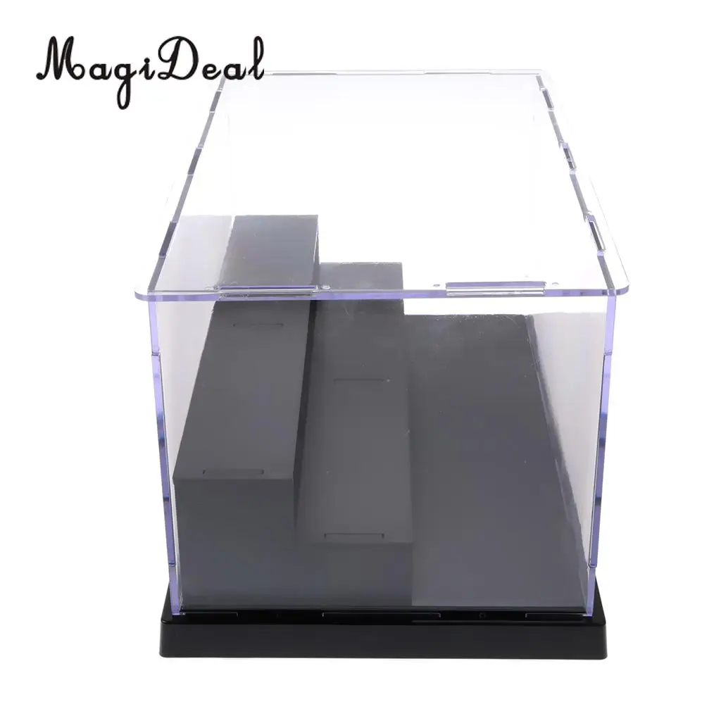 Acrylic Model Display Case Dustproof Protection Three-tier Box for Action Figures Product Samples Home Decor