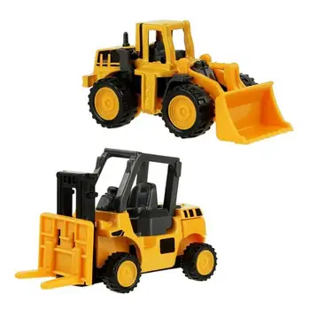 

Mini Alloy Engineering Car Tractor Toy Dump Truck Model Classic Toy Cars For Children