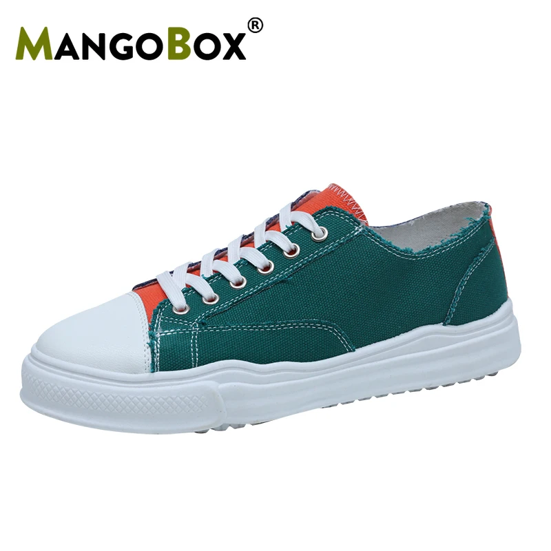 أزياء الرجال حذاء قماش خفيفة الوزن مكافحة زلق مرنة تزلج أحذية الصيف تنفس Mangobox الذكور عارضة الأحذية