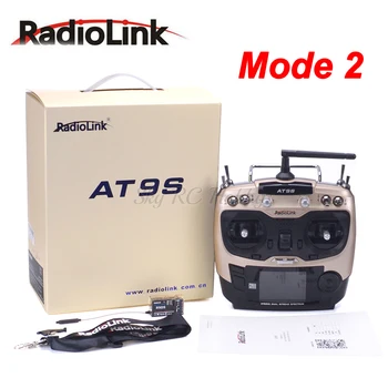 

Radiolink AT9S R9DS Radio Remote Control System DSSS & FHSS 2.4G 9CH Transmitter Receiver for Quadcopter Helicopter RC Boat Car