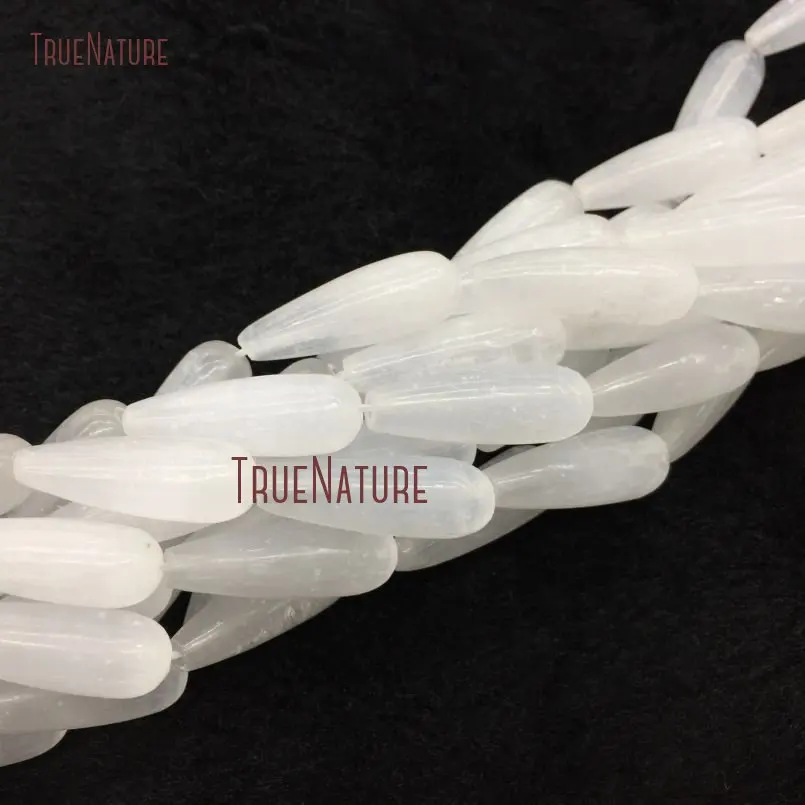20171208-BE9033- Pear Shape Loose Beads Calcite Crystal Beads_4
