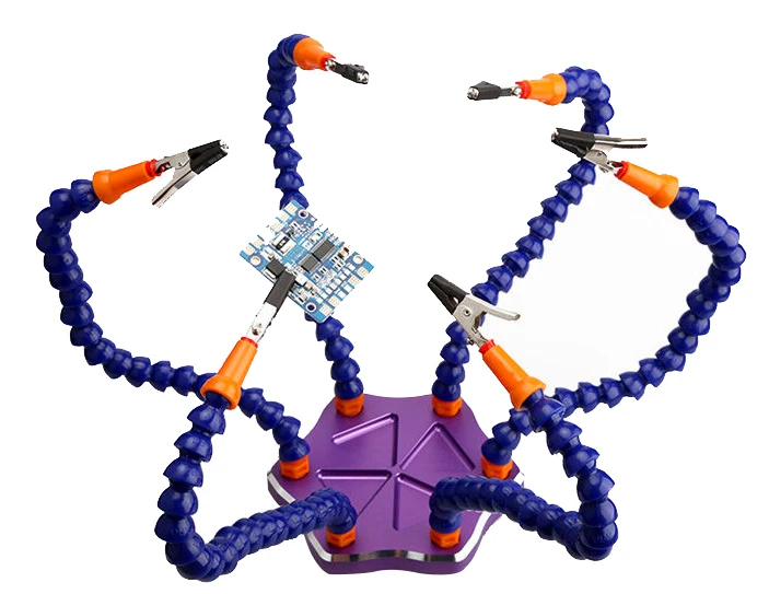 

Six Arm Welding Soldering Station with USB Fan for RC Model Multicopter RC Drone