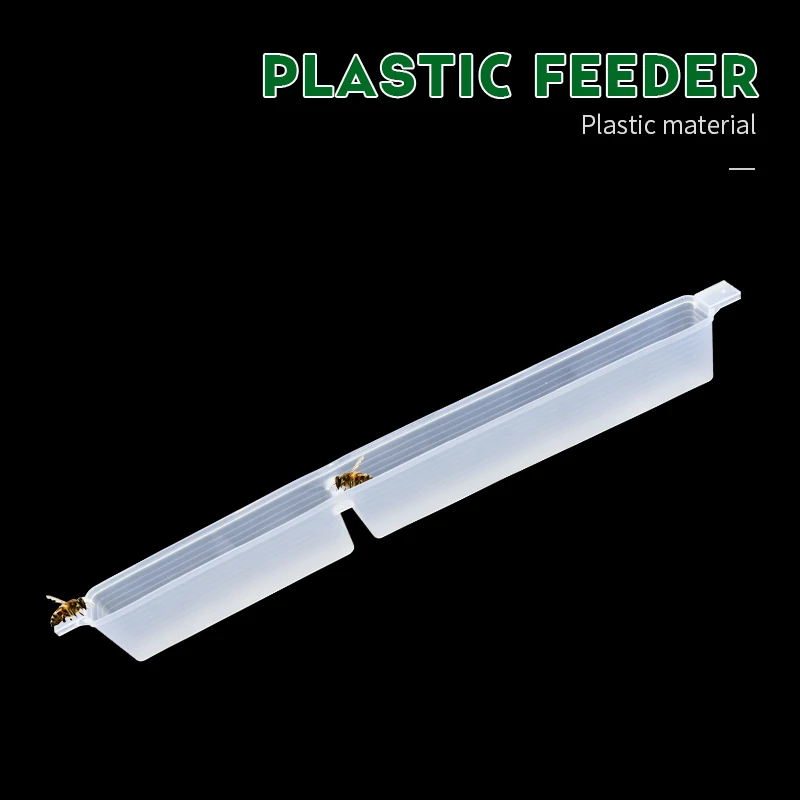 

Brand 5PCS Plastic Bee Feeder Beekeeping Tool 0.9kg Medium Capacity Thickener Suitable for Bee Feeder Beekeeping Feeding Tool