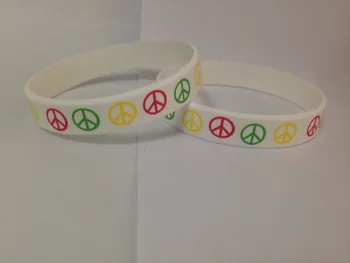 

PEAC LOGO PEAC Silicone Bracelet Free shiping