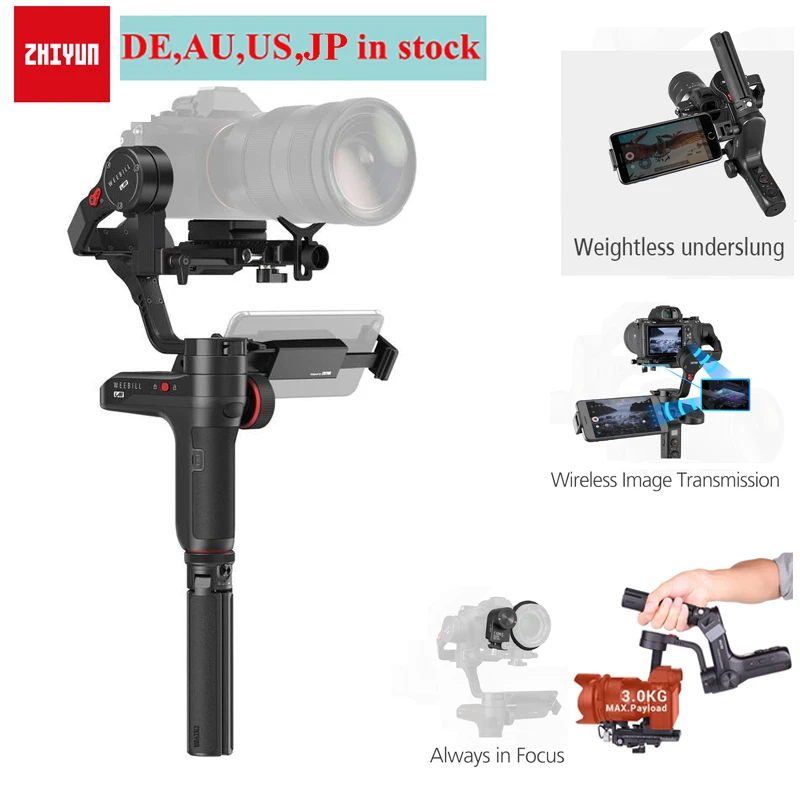 

Zhiyun Weebill LAB 3-Axis Handheld Stabilizer for Mirrorless Cameras zhiyun Weebill OLED Display Handheld Gimbal for Mirrorless