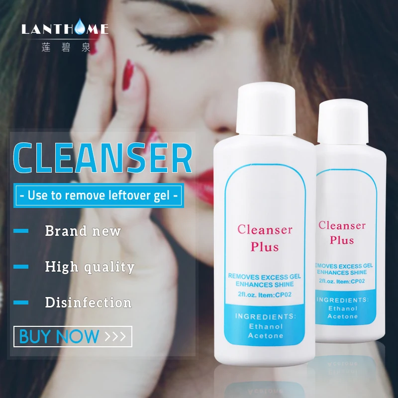 

Liquid for Removing Gel Varnish Nail Polish Remover Healthy Cleanser Plus UV Gel Lak Remover Nail Art Acrylic Liquid