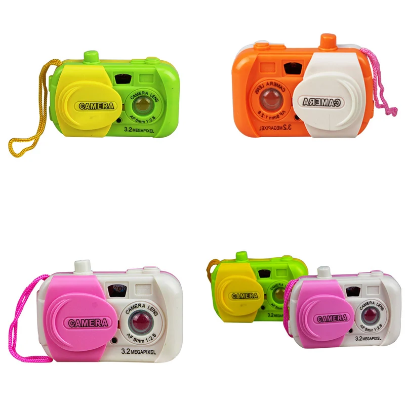 Цвет раном камера игрушка проекция Моделирование дети цифровая камера игрушка сфотографировать детские развивающие пластик подарок для ребенка