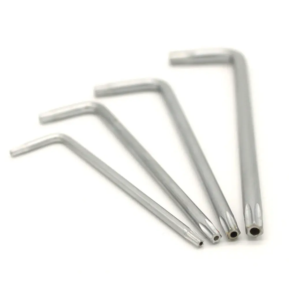 Pin Torx Security Screw Key Wrench Pin Key Wrench Stainless Steel 5 Pcs