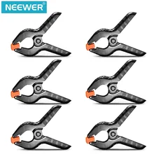 Neewer 4.5"/11.4 см 6-Pack набор Сверхмощного Муслина Пружинные Хомуты, Зажимы Фотостудия Фона Фона для Деревообработки