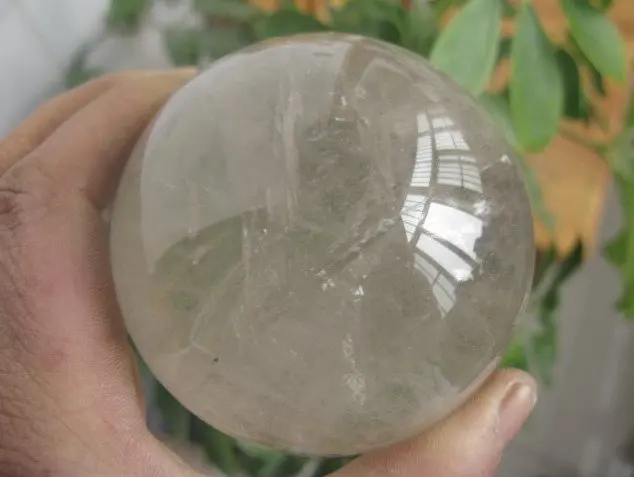 Большой шар из натурального кварца Хрустальная Сфера Orb 3 07 дюйма|quartz quartzite|quartz